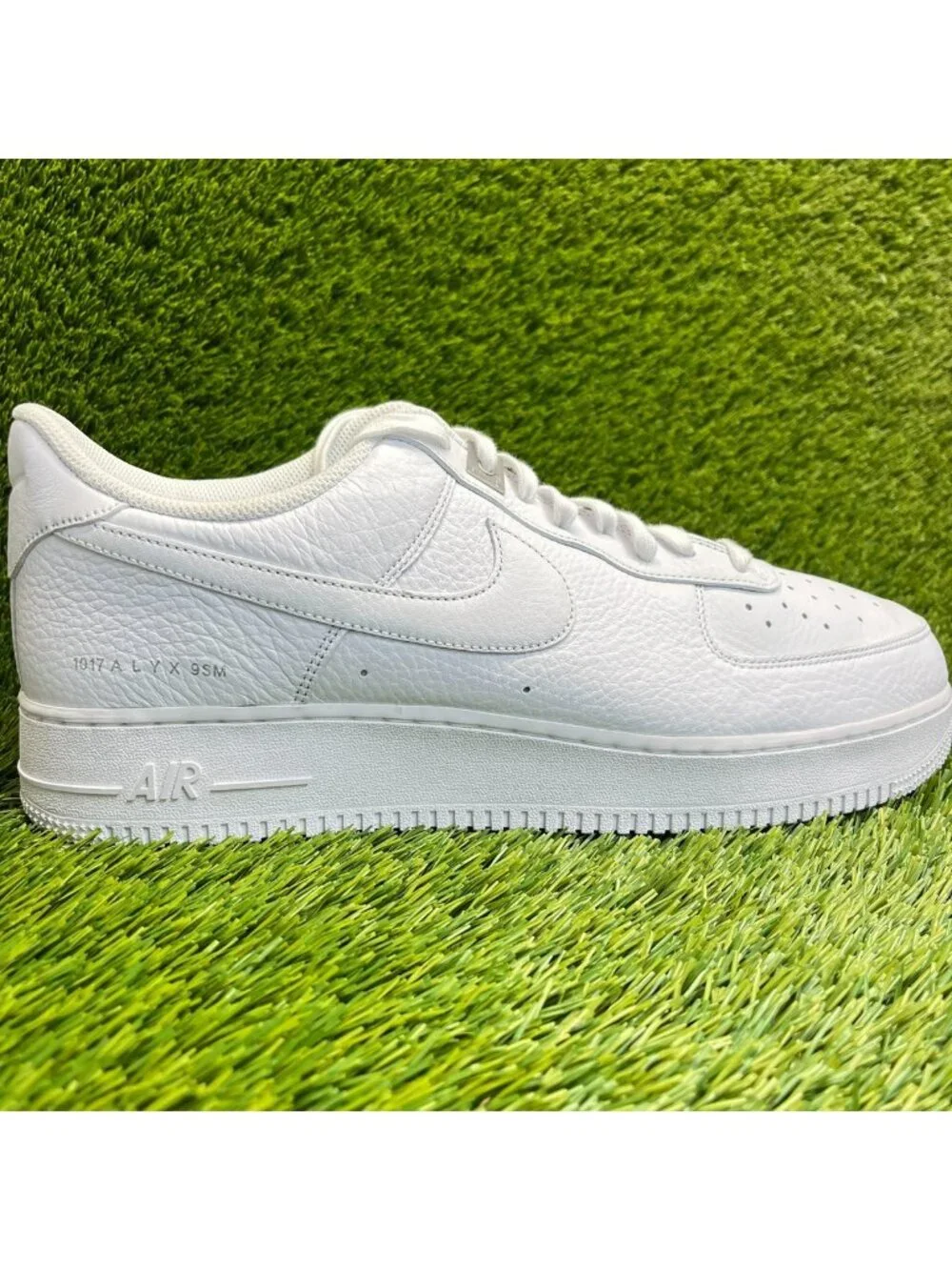Nike Air Force 1 SP Mens Size 15 Triple White ALYX 9SM Leather Shoes Sneakers